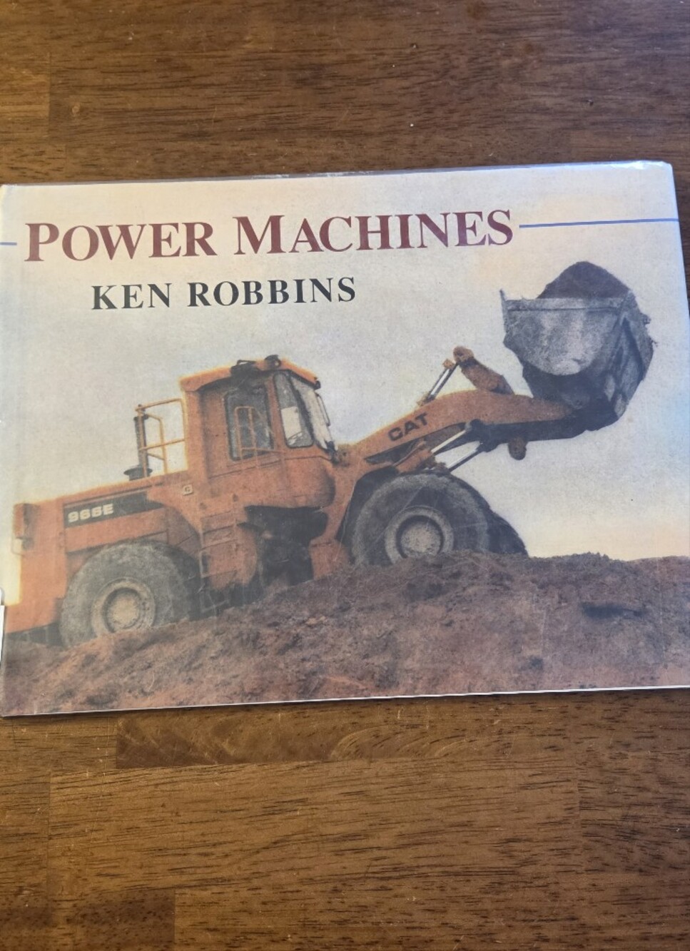 📕5/$10📕 Power Machines by Ken Robbins (1993 Hardcover) – Children’s Picture Bo